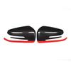 For Mercedes Benz A B C E S CLA GLA GLK CLS Class W176 W204 W117 X156 X204 Carbon Fiber Side Door Rearview Mirror Cap Cover Trim