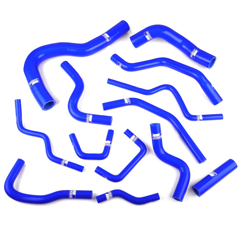 Silicone Coolant Hose Radiator Pipe Kit for Honda Civic EP3 02-05 Type R K20A2 (13pcs/set)-runsco