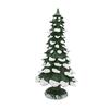15/20/25CM Mini Christmas Tree Ornament Miniature Snow Xmas Tree Resin Statue Figurine Home Office Holiday Party Decoration