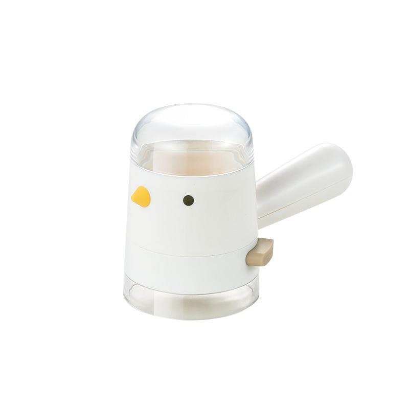 Solniczka, 3 uncje, dozownik do napełniania, uroczy dodatek kuchenny, mały słoik na przyprawy do użytku podczas gotowania, dekoracyjny i funkcjonalny