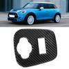 Carbon Fiber Cigarette Lighter Panel Cover Trim Sticker Fit for Mini Cooper F55 F56 F57