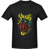 Corlrjxpd Men Ghost Meliora T-Shirt Summer Crew Neck Tops Casual Short Sleeves T-Shirts(4)