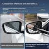 Retractable Car Side Mirror Wiper 66cm Extendable Universal Fit Rearview Mirror Squeegee for Car SUV Truck Rainy Use