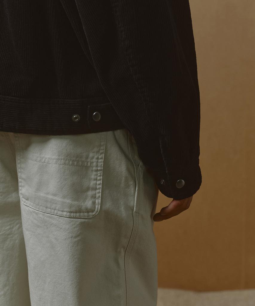 Musinsa Standard 8W Corduroy Work Jacket [Black]