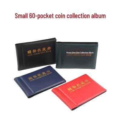 Mini album na mince s 60 kapsami pro pamětní a staré měděné mince
