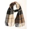 Hong Rong Unisex Wool Plaid Scarf - Warm for Autumn/Winter
