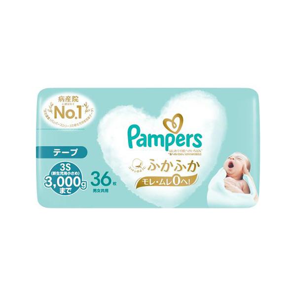 

P&G P&G Japan Pampers Diapers Newborn Size (Tape) 36 Pack