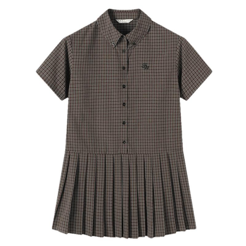 TonLion 2026 Summer Women's Lapel Shirt Dress
