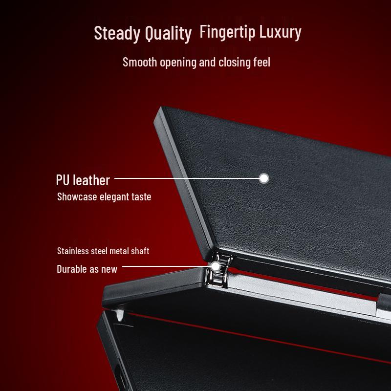 SANWA Wireless Bluetooth Foldable Touch Keyboard: Ultra-Thin & Lightweight, Universal Compatibility with iPad, Tablet, Phone, Computer