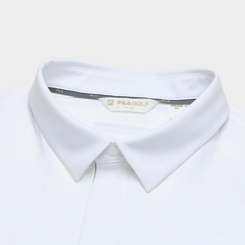 New FILA Golf Series SS25 Polo Shirt Men's A11M535134F-WT