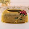 Tissue Box Light Luxury Pumping Carton Meal Carton Living Room High-end Modern Pumping Box Household Nordic Storage Box Tissue Pumping