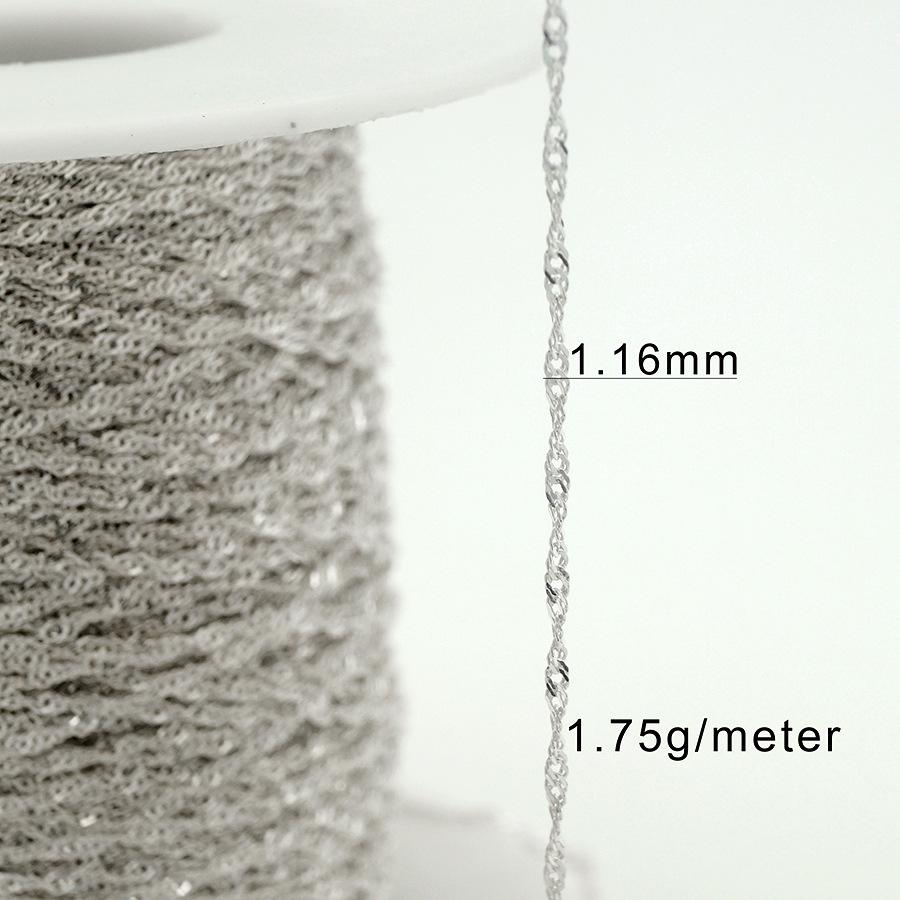 S925 Sterling Silver Wire DIY Jewelry Making Wire S925 Sterling Silver Wire for Necklace Bracelet Jewelry Making