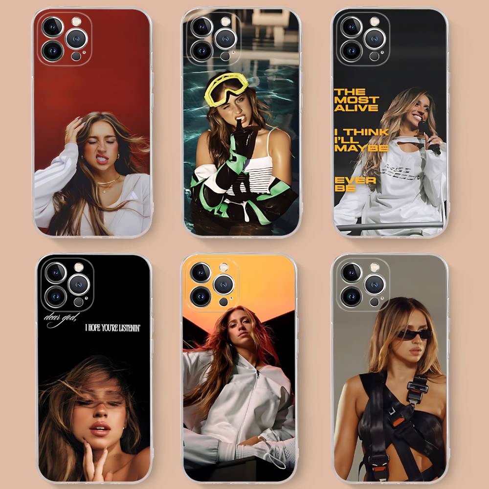 Canadian Female T-Tate Singer M-McRae Transparent Soft Phone Case For IPhone 15 12 14 16 17 13 Plus 11 Pro Max 13 Pro