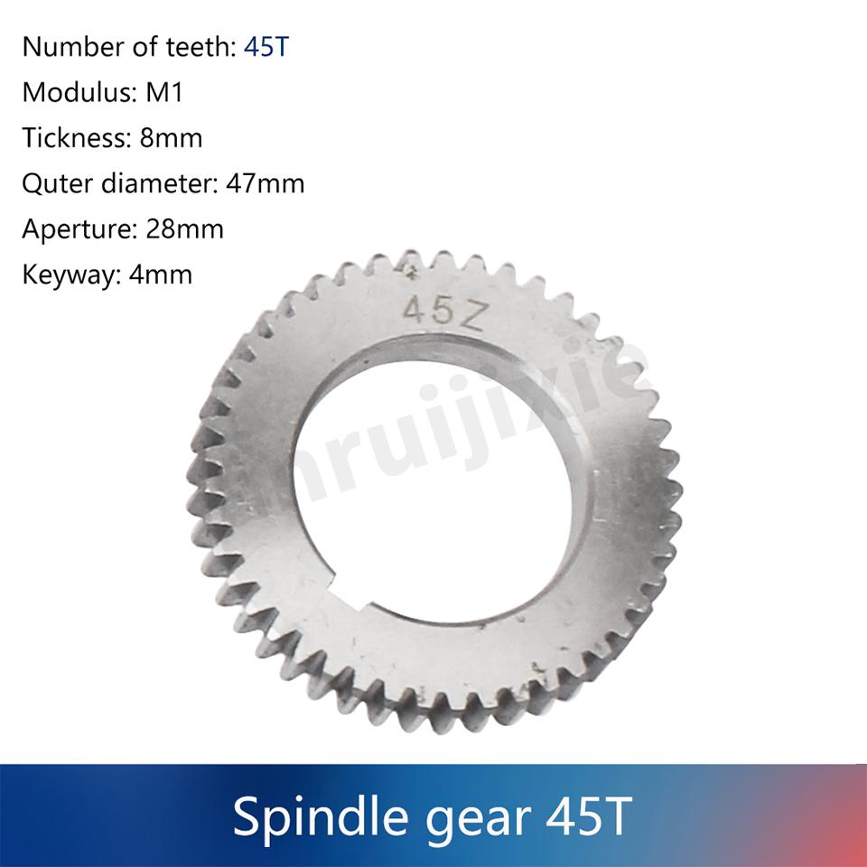 CJ0618 Ingranaggi Metallici Metrici e Imperiali/Ingranaggio Albero Principale/Ingranaggio Avanzamento 20T/25T/30T/35T/40T/45T/50T/60T/80T/54T/55T/57T/65T/72T