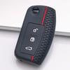Silicone Key Cover for Ford 3 Button Flip Key, Fits Ford Focus Mondeo Fiesta C-Max Galaxy Kuga, Shockproof Key Fob Holder, Protective Accessory