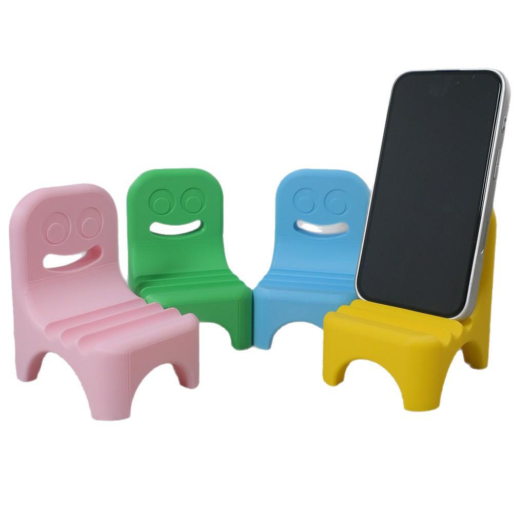 Suport de telefon Mini Scaun Dopamină: Ornament Creativ pentru Birou Imprimat 3D, Vândut la Cald & Design Adorabil
