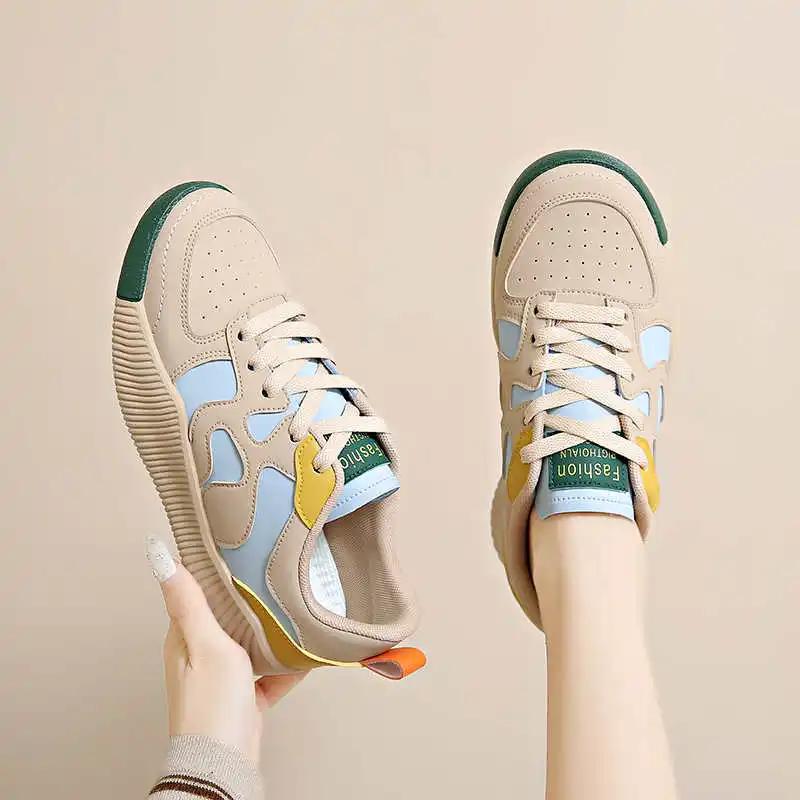 Fashion Ete Road Running Shoes For Women Bling Green High Boots Booty Shoes Sneakers Sport Aestthic Choes Basket Genuine Brand