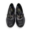 Schnallenslipper Herrenschuhe Ein-Pedal Schuhe Erste Schicht Rindsleder Handpoliert Alte Retro Lederschuhe 1107-15