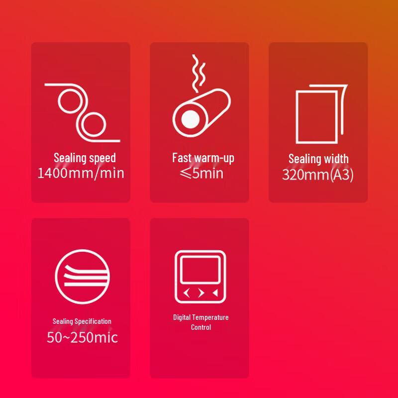 Aurora ALM330T A3 Professional Laminator CN plug (adapter included)