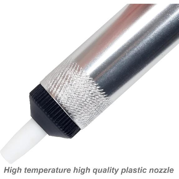 Solder Sucker Desoldering Pump,Electric Soldering Iron Auxiliary Tool Manual Desoldering Suction Pump,Vacuum Pump Solder Removal Tool (1pcs