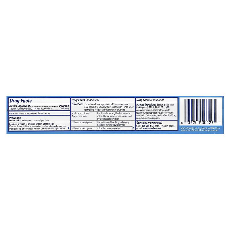 PeroxiCare™,  Anticavity Fluoride Toothpaste, Clean Mint, Twin Pack, 6 oz (170 g) Each