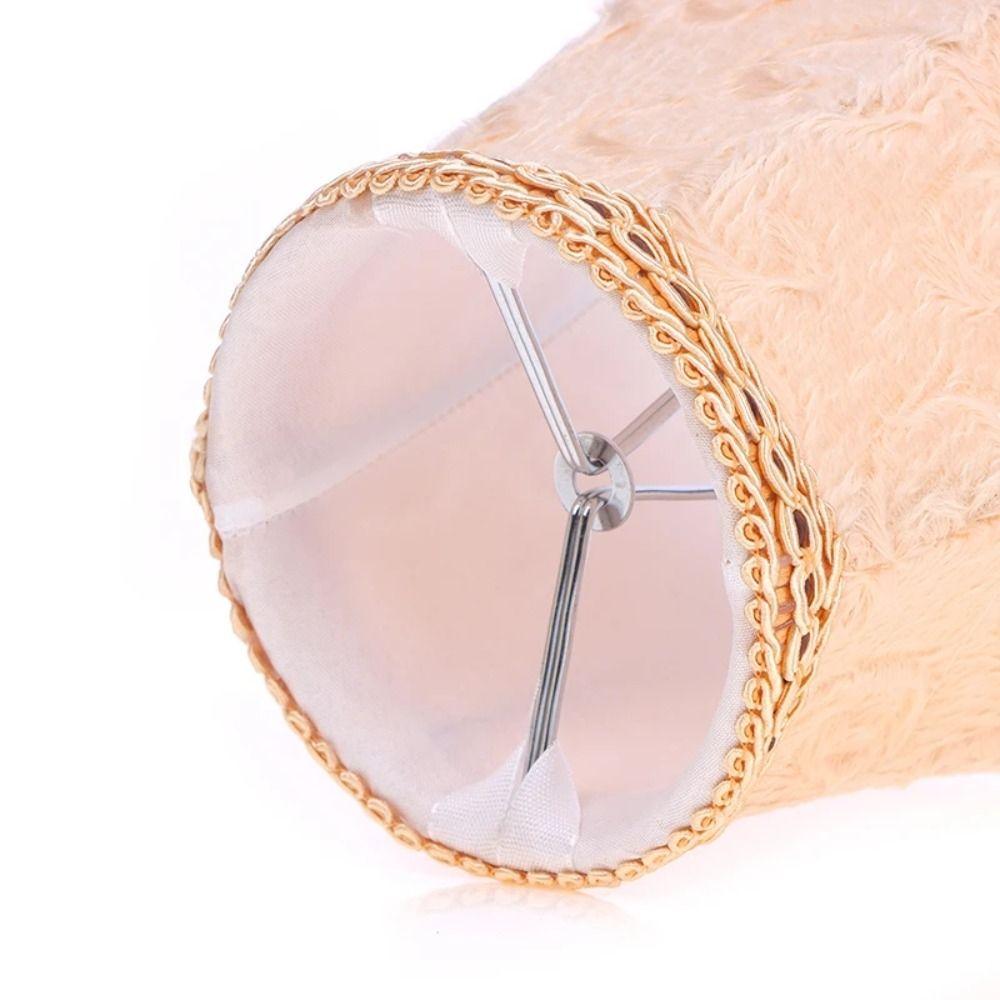 Simple Cloth Lampshade Jacquard Fabric Wall Lamp Cover Chandelier Lamp Shade  Living Room