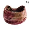 Tie-Dye Boho Knot Turbans Yoga Elastic Head Wrap Women Headband Wide Hairbands Headwear Bandanas  Hair Band Accessories