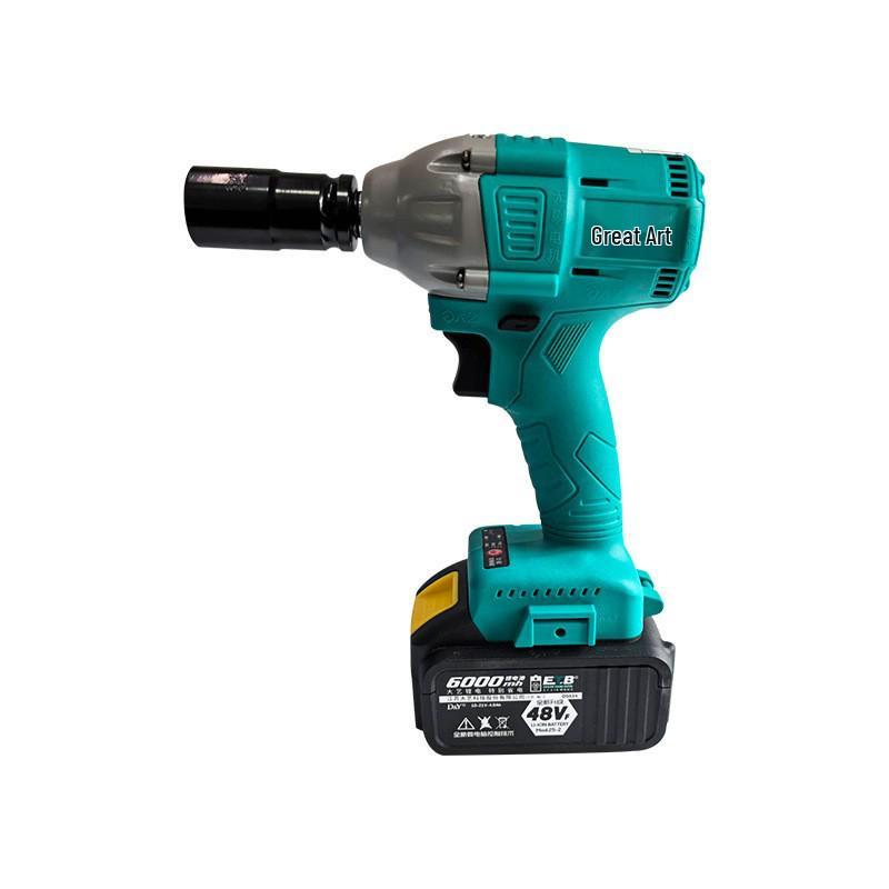 Dayi 2106 Brushless Electric Wrench, Cordless with Lithium Battery, Original Impact Model