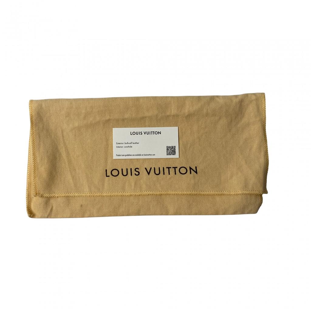 Używany portfel LOUIS VUITTON Seria Brązowo/Pomarańczowa PVC męski