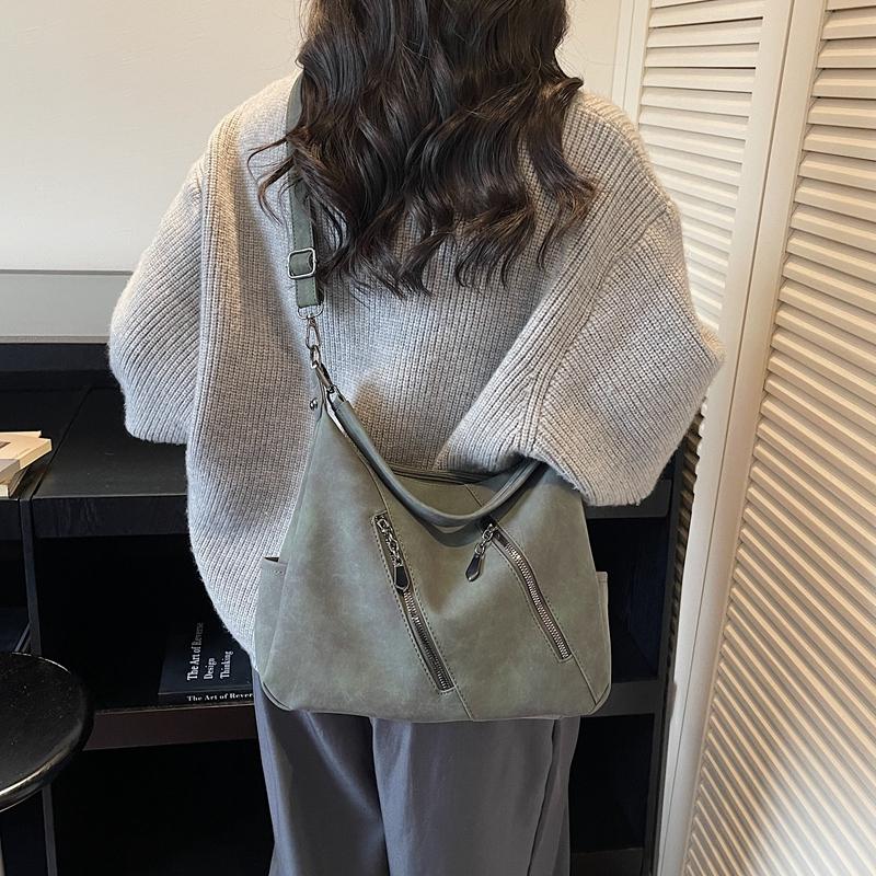 Damen PU Schultertasche Tragetasche Trendige Crossbody-Tasche für den täglichen Gebrauch, die Arbeit und Freizeit