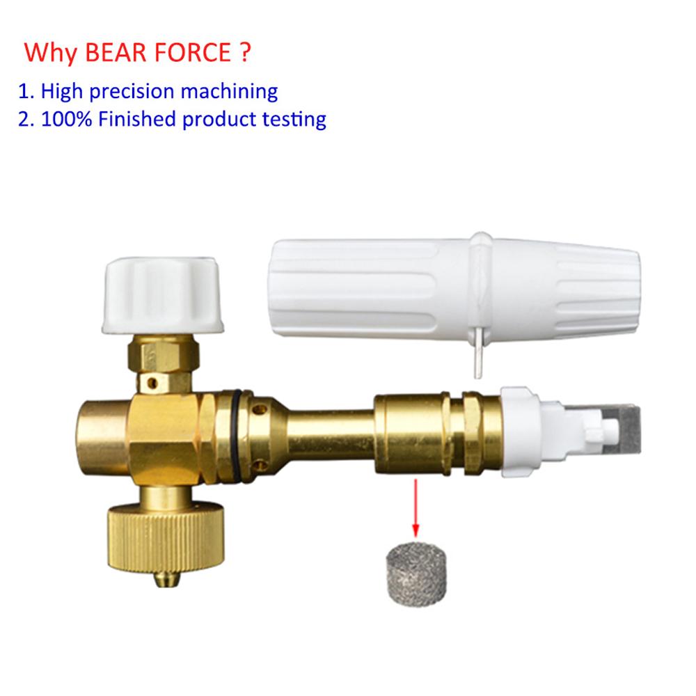 Pressure Washer Snow Foam Lance Professional Adjustable Foam Cannon White Color Foam Generator Car Foam Wash Snow Foam Cleaner