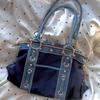 Moda Vintage Americana Y2k Fibbia Metallica Borchie Cinturino Borsa Grande Capacità Portafoglio Cellulare Borsa a Spalla Borsa Donna Portamonete