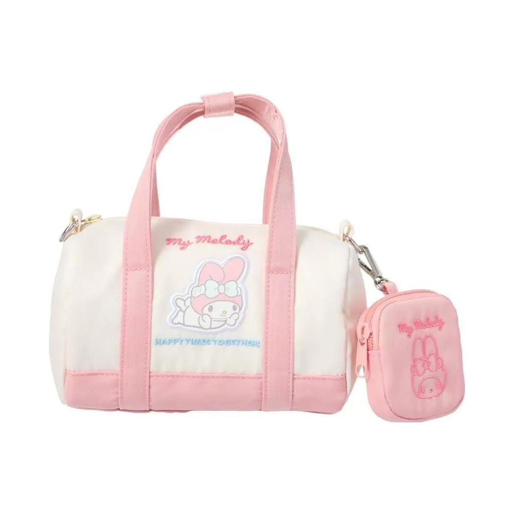 Kuromi Melody Cinnamoroll Nylon Large Capacity Bag With Drawstring Closure For Daily Use