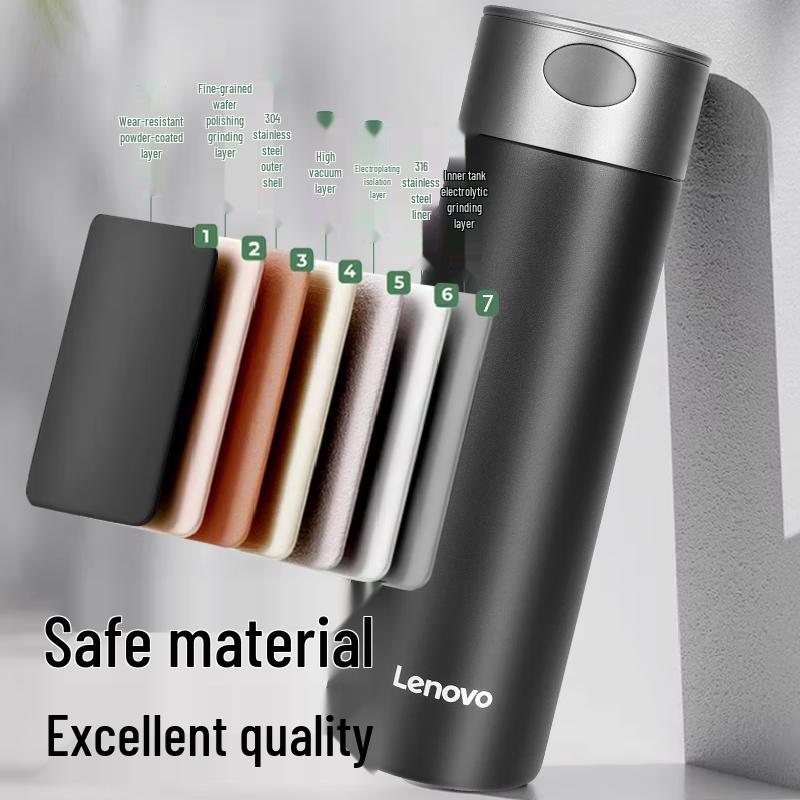 Lenovo Stainless Steel Insulated Thermos Bottle