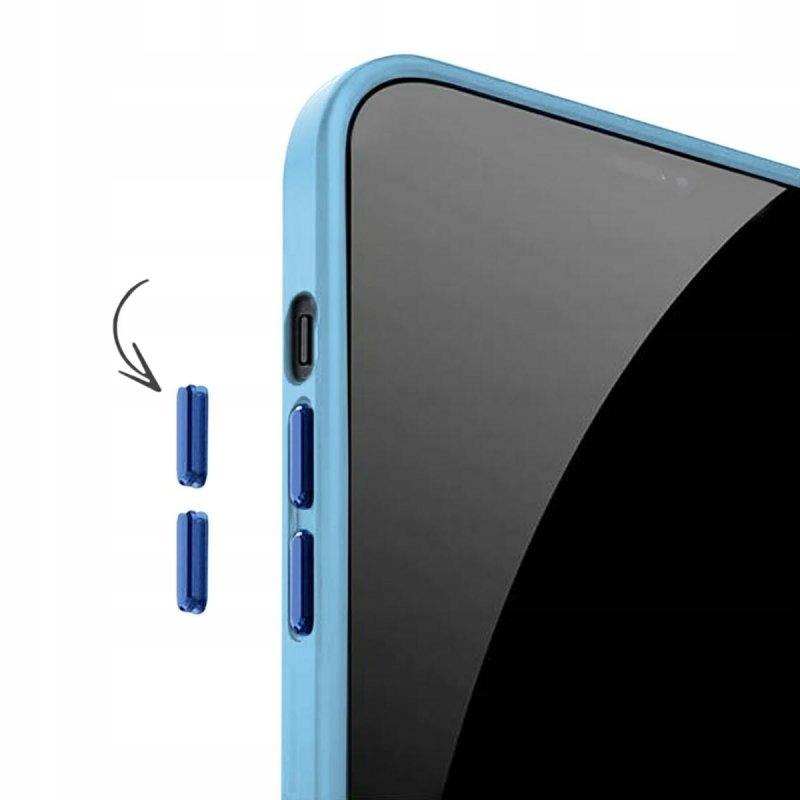 Etui do iphone 11 pro max magsafe magmat obudowa wzmacniana niebieski+szkło
