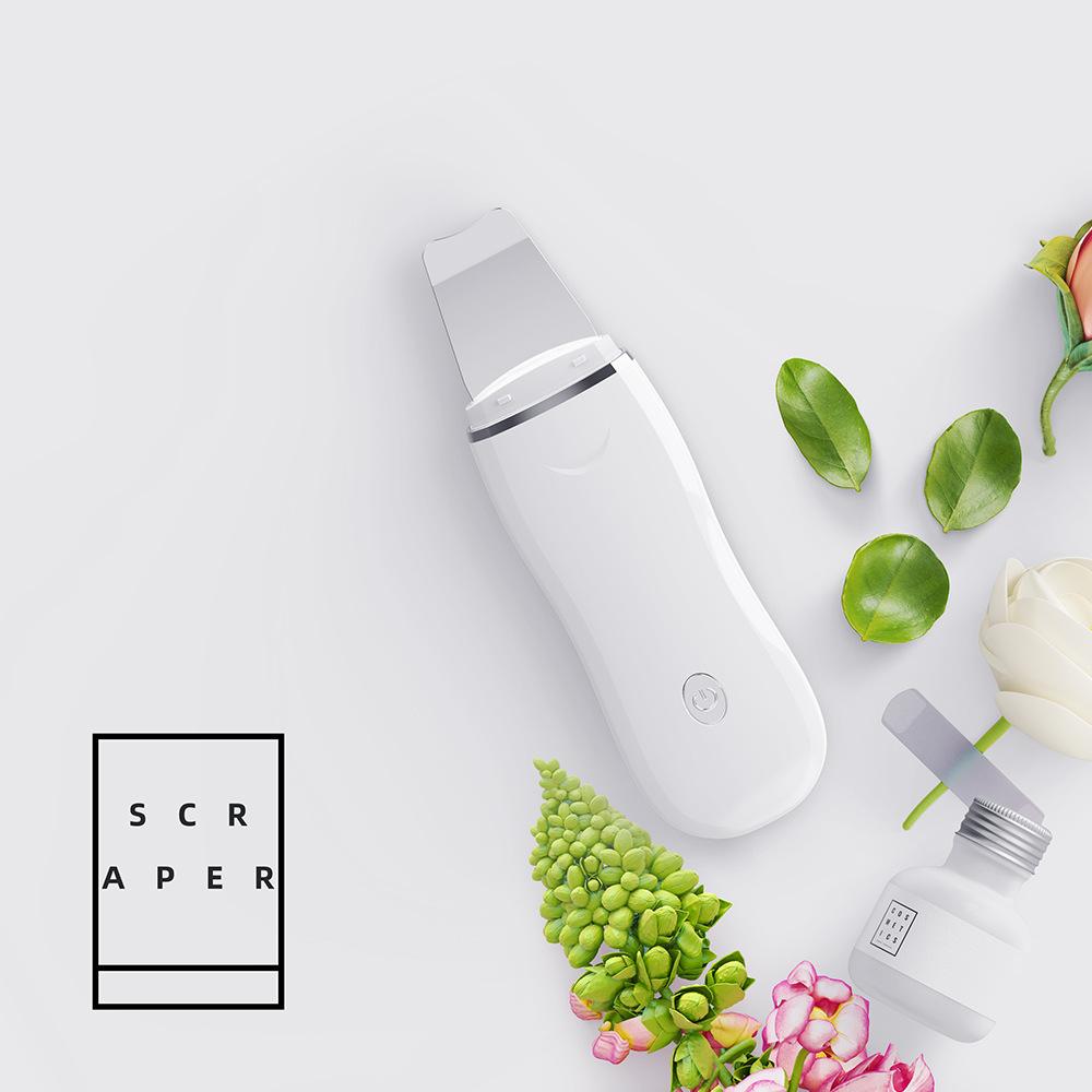 Face Ultrasonic Shovel Skin Face Cleanser Acne Removal Pore Cleaner Face Beauty Instrument