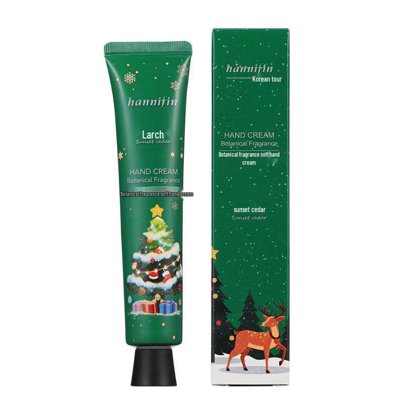 

Hanfangli 40g Christmas Fragrance Hand Cream - Ideal for Weddings, Bridesmaid Gifts, Business Gifts, Banquets, and Spring Festival.