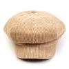 Universal chemistry Bold Corduroy Ivory Newsboy Cap