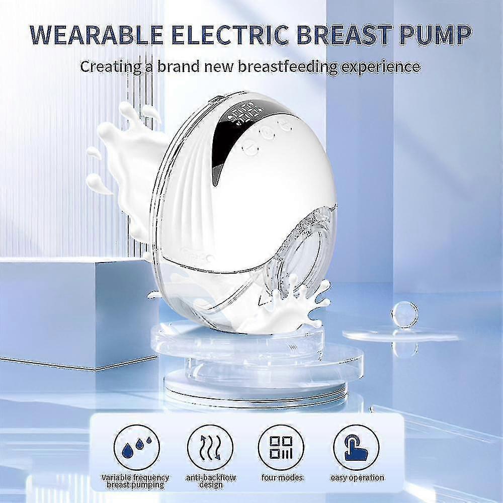 Χωρίς Χέρια Θήλακτρο Φορητό Ηλεκτρικό Θήλακτρο Ελαφρύ Με Οθόνη LED 4 Λειτουργίες & 12