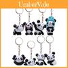 Animal Style Pvc Panda Keychain With Cute 3d Figure For Party And Business Gifts