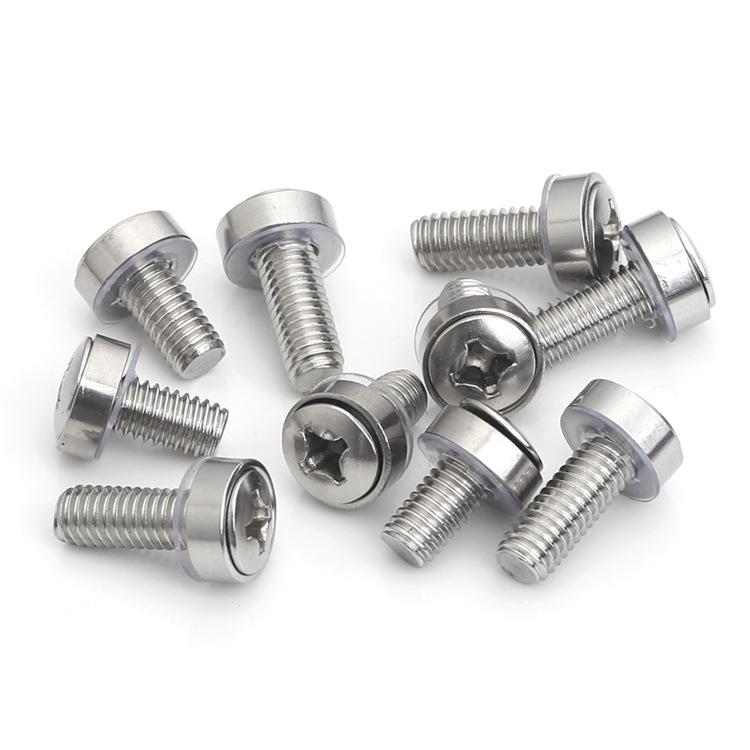 304 Stainless Steel Crown Countersunk Bolt with Snap-in Nut