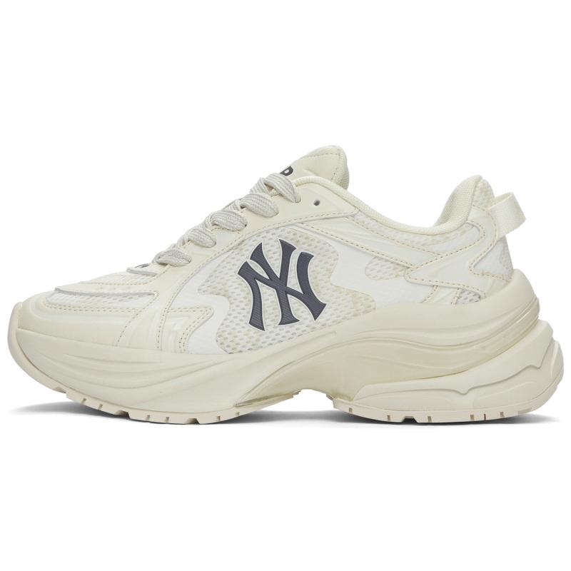 

MLB Curve Runner Anti-Slip Wear-Resistant Low-Top Casual Shoes Unisex Beige Sneakers 3ARNSPL5N-50BGL 39 бежевий