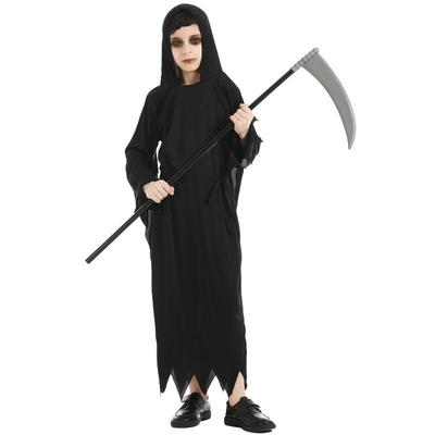 Kids Halloween Grim Reaper Costume with Scythe