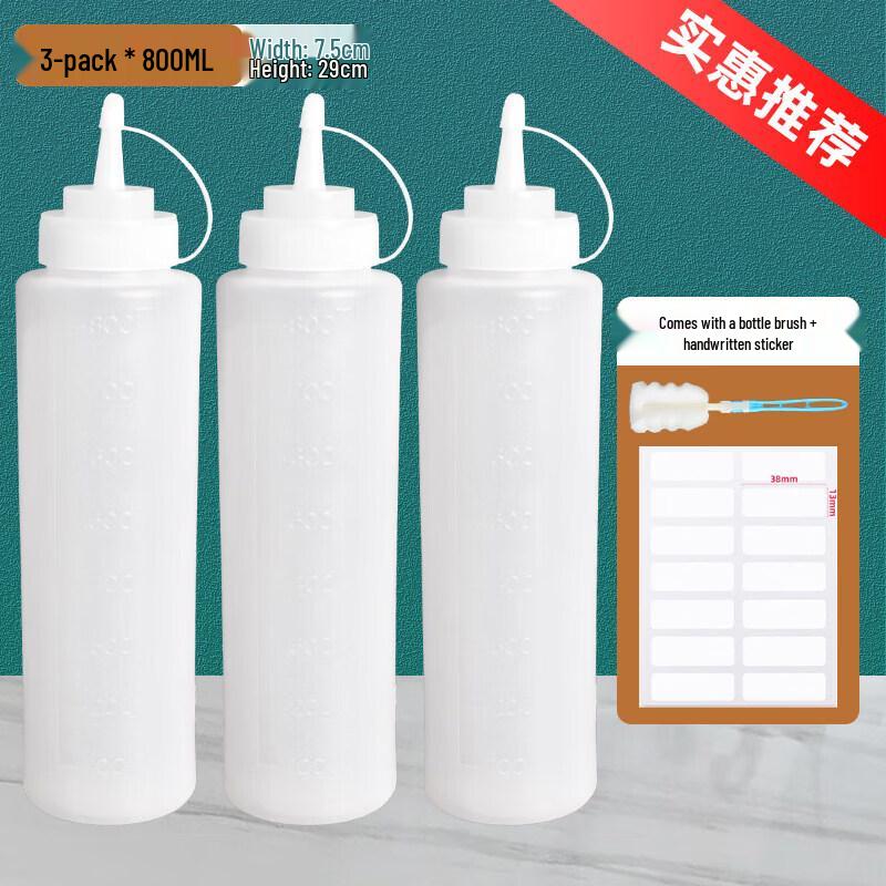 Food-Grade Squeeze Sauce Bottle