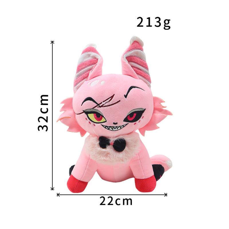 New Huskmeowplush Hell Inn Hask Cat Plush Toy Doll Soft Cute