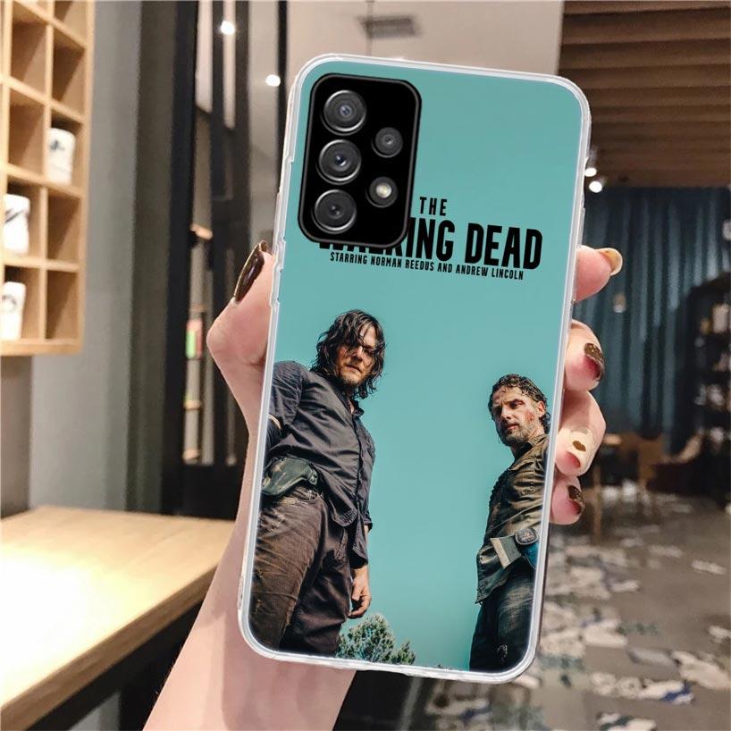 The Walking Dead Daryl Dixon Soft Phone Case For Samsung Galaxy A16 A26 A36 A56 A15 A14 A13 A55 A54 A53 A35 A34 A33 A25 A24 A23