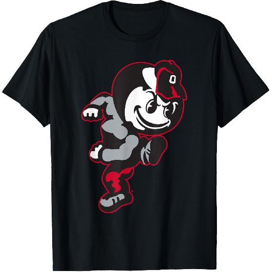 Ohio State Buckeyes Vintage Brutus Officially Licensed Tee T-Shirt for Men Women