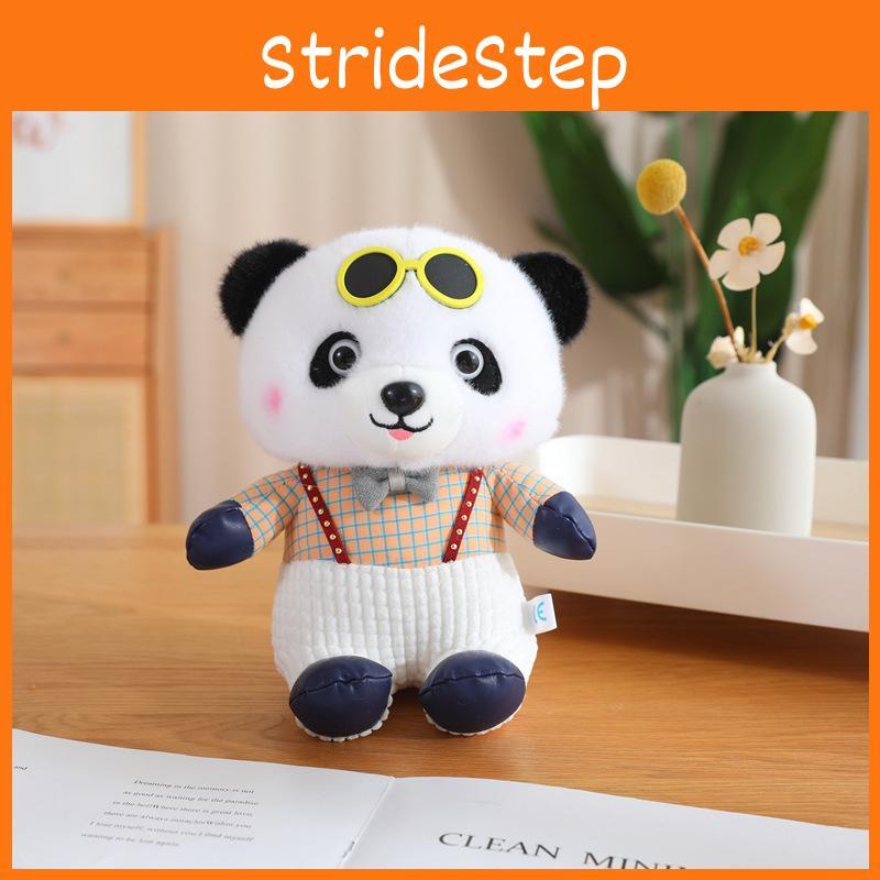 Panda Adorable Plush Toy With Bow Tie Sunglasses Stuffed Animal Gift Perfect