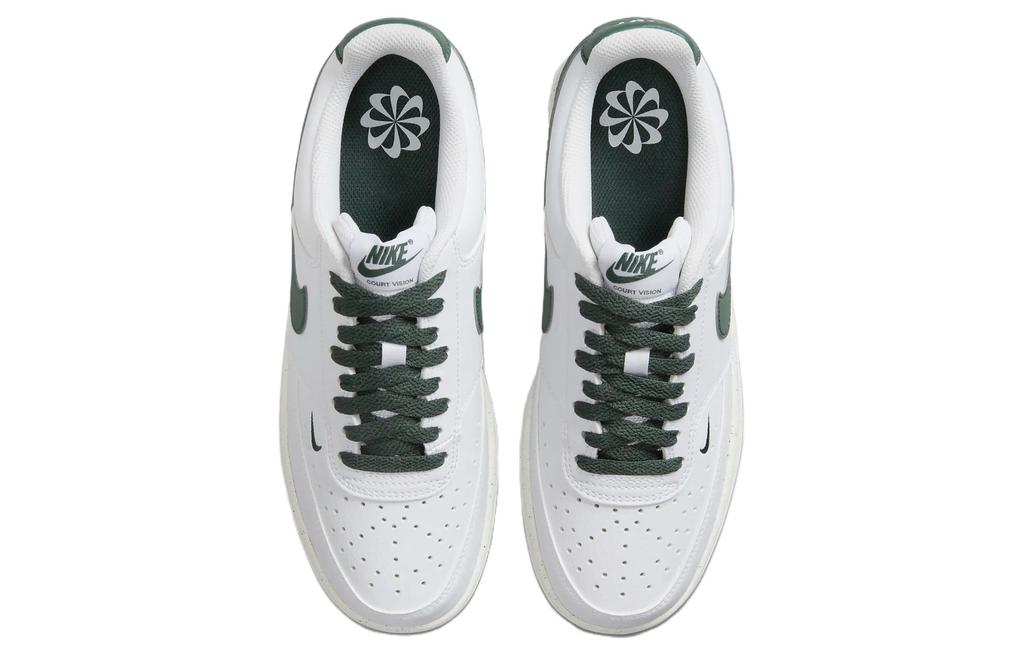 Nike Court Vision Low Next Nature White Vintage Green Women's FV9952-101