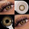 1 Pair New Colorful Contact Lenses for Eyes Blue Eye Lenses Beautiful Pupil Yearly Gray Lenses Cosmetic Green Contacts